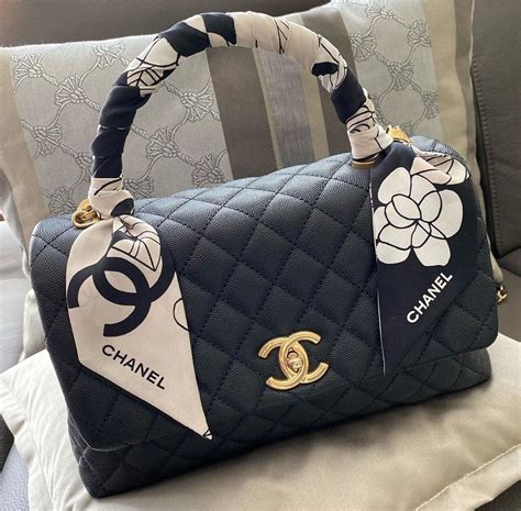 comparison between chanel mini rectangle and mini coco handle|chanel coco handle bag price.